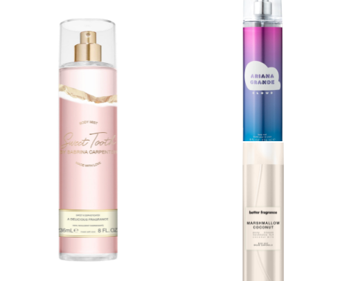 BODY MIST🎀 cover photo collage