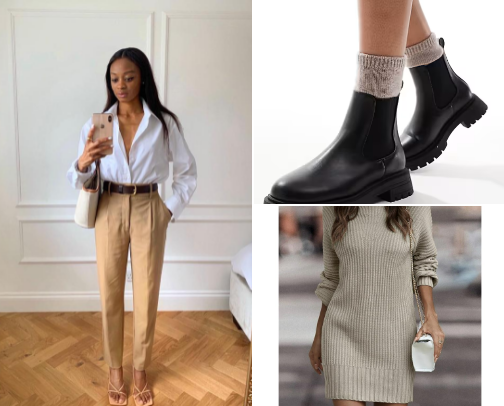 Office wear cover photo collage