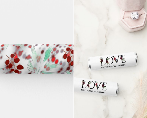 Wedding Party Favors cover photo collage