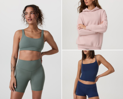 Vuori Clothing cover photo collage