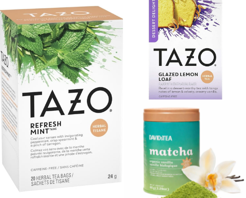 favourite tea and matcha! cover photo collage