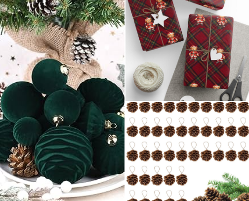 Ralph Lauren Inspired Christmas Decorations 2025 cover photo collage