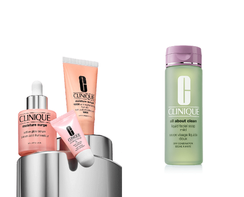 The Glow Code: Clinique Edition cover photo collage