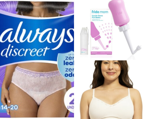 Preparing for and after birth essential cover photo collage