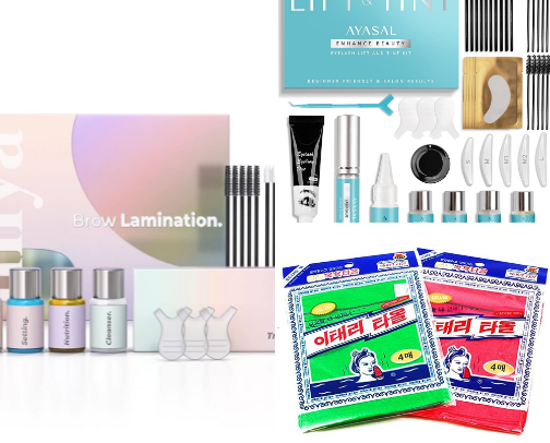 Glow up / maintenance list cover photo collage