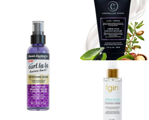 Natural Curly Hair Care cover photo collage
