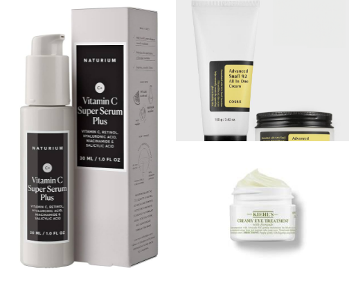 In my skin care fridge cover photo collage