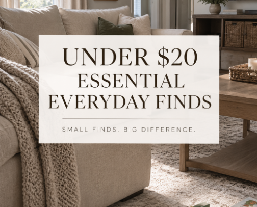 Under $20 Everyday Finds That Actually Make Sense! cover photo collage