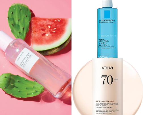 Skincare Faves cover photo collage