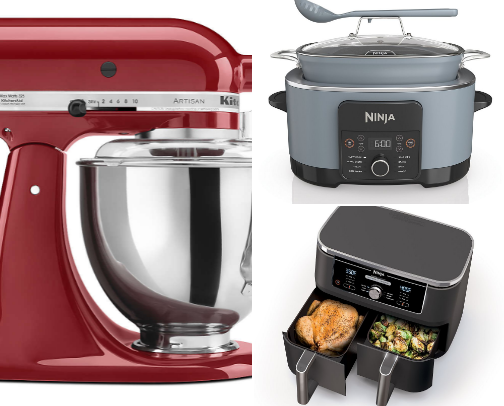 Kitchen Favorites for Easier Family Meals: Appliances, Cookware & Prep Tools cover photo collage