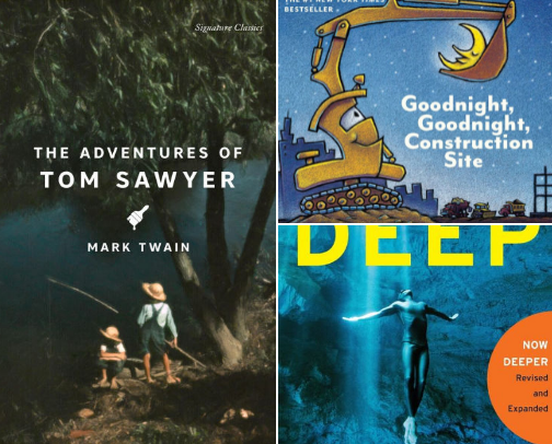 Books for Everyone in the Family cover photo collage