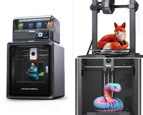 3D printers cover photo collage