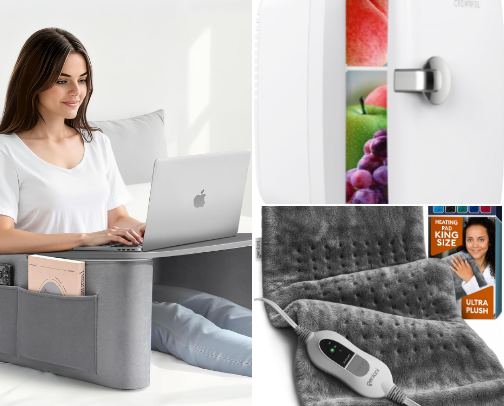 WFH Essentials for Comfortable Home Office cover photo collage