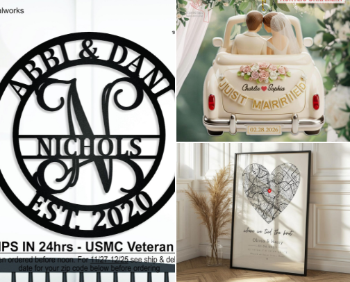 Wedding Gift Ideas cover photo collage