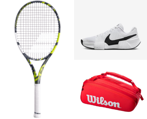 Tennis & Gym cover photo collage