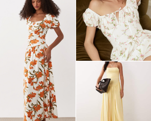 The Cutest Spring + Summer Dresses Under $50 cover photo collage