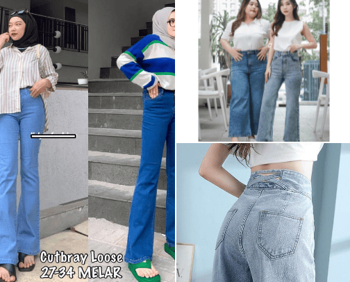 Rekomenasi celana dari istri cover photo collage