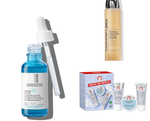 Best skincare for sensitive skin ✨🌱 cover photo collage