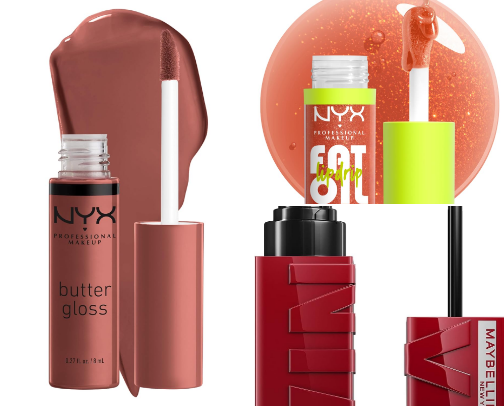 20 Best Lip 💋 Creams, Vinyls, Tints & Glosses for Tan Asian Skin cover photo collage
