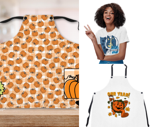 Comfortable & Stylish Aprons Perfect for the Fall Season cover photo collage