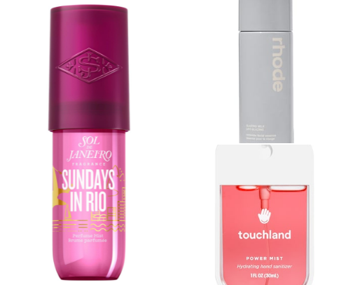 Trending New Beauty Products cover photo collage