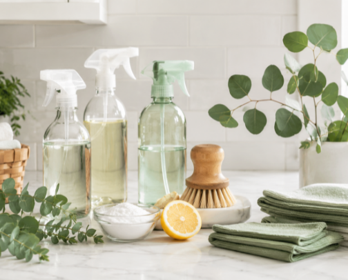 Cleaning Essentials: My Favorite Finds for a Non-Toxic Home cover photo collage