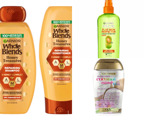 Curly hair must haves cover photo collage