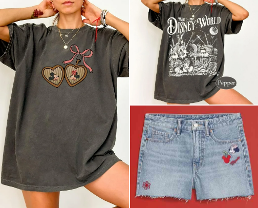 Disneyland Fashion cover photo collage