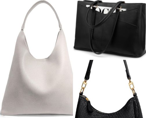 Handbag Essentials cover photo collage