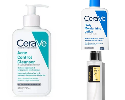 My Go-To Skincare cover photo collage