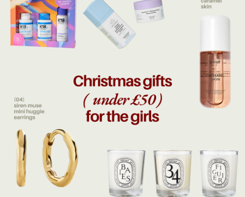 Christmas Gifts Under £50 for the girls cover photo collage