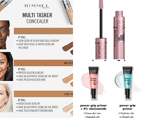drugstore makeup products WORTH buying cover photo collage