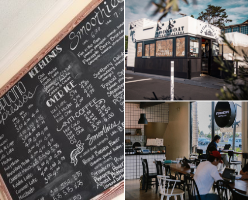 Coffee Shops in Newport Beach cover photo collage
