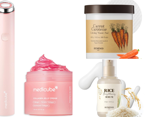 🫧 Skincare glow up 🧴 cover photo collage