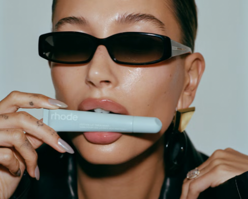 Hailey Bieber Clean Girl Look🫧💄 cover photo collage