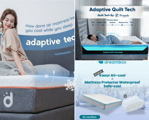 Best Cool Mattress Suitable in Summer ☀️❄️ cover photo collage