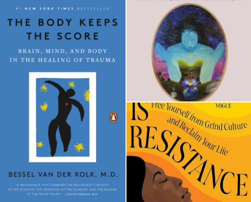 Good Reads for the Girlies in their Healing Era cover photo collage