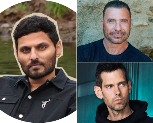 My Go-To Inspirational Podcasts cover photo collage