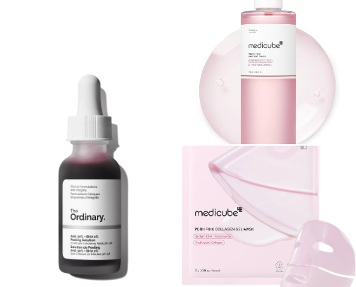 Skincare (dry skin shorty edition 🙋🏻‍♀️🌵) cover photo collage