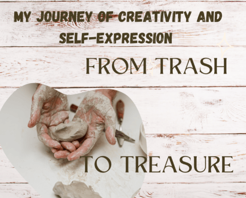 My Journey Of Creativity And Self-Expression cover photo collage