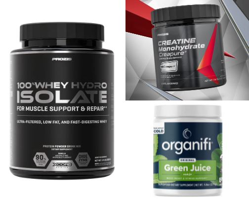 Must-Have Supplements for Muscle, Strength &  Recovery cover photo collage