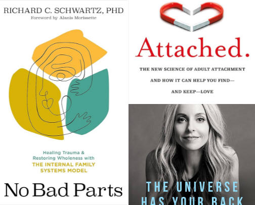 Books to shift your inner reality from victim to CoCreator 🤍 cover photo collage