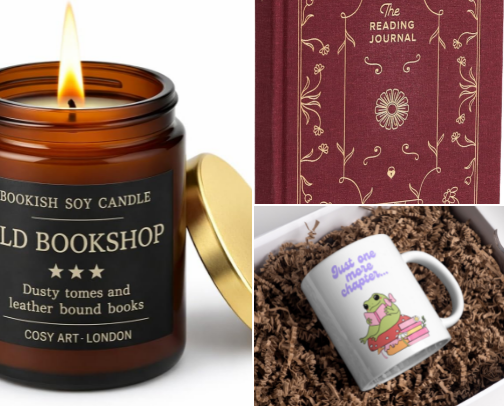 Ultimate gift guide for the Book Lover in your life cover photo collage