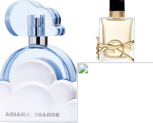 parfumes cover photo collage