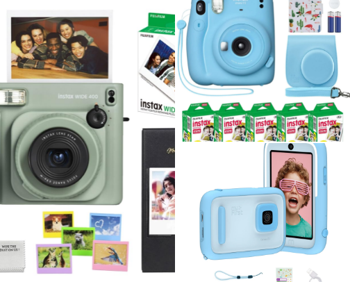 Kamera Digital Definisi Tinggi dengan Zoom dan Perekaman Video Full HD cover photo collage
