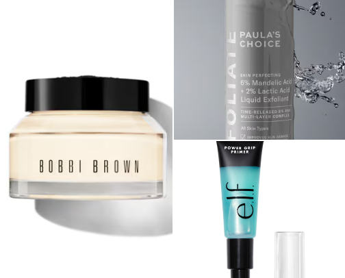 Skin prep: the perfect base cover photo collage