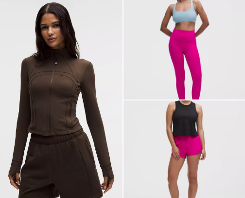 LULULEMON SALE cover photo collage