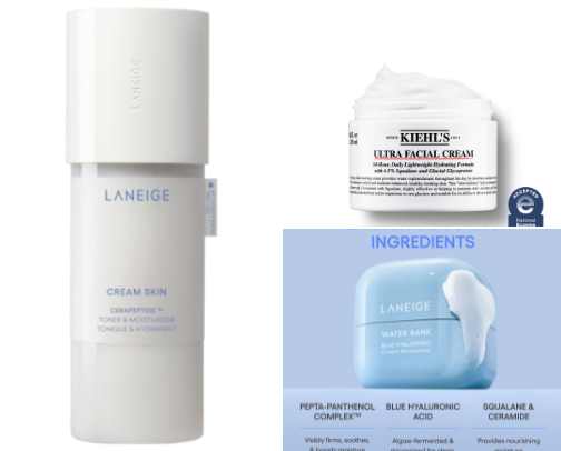 My favorite skin care products. cover photo collage