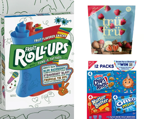 Favorite snacks and drinks of choice cover photo collage
