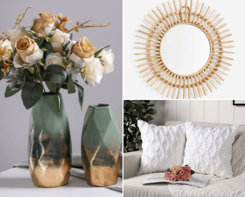 Home decor cover photo collage